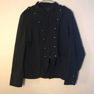 CAREN SPORT Black buttoned jacket